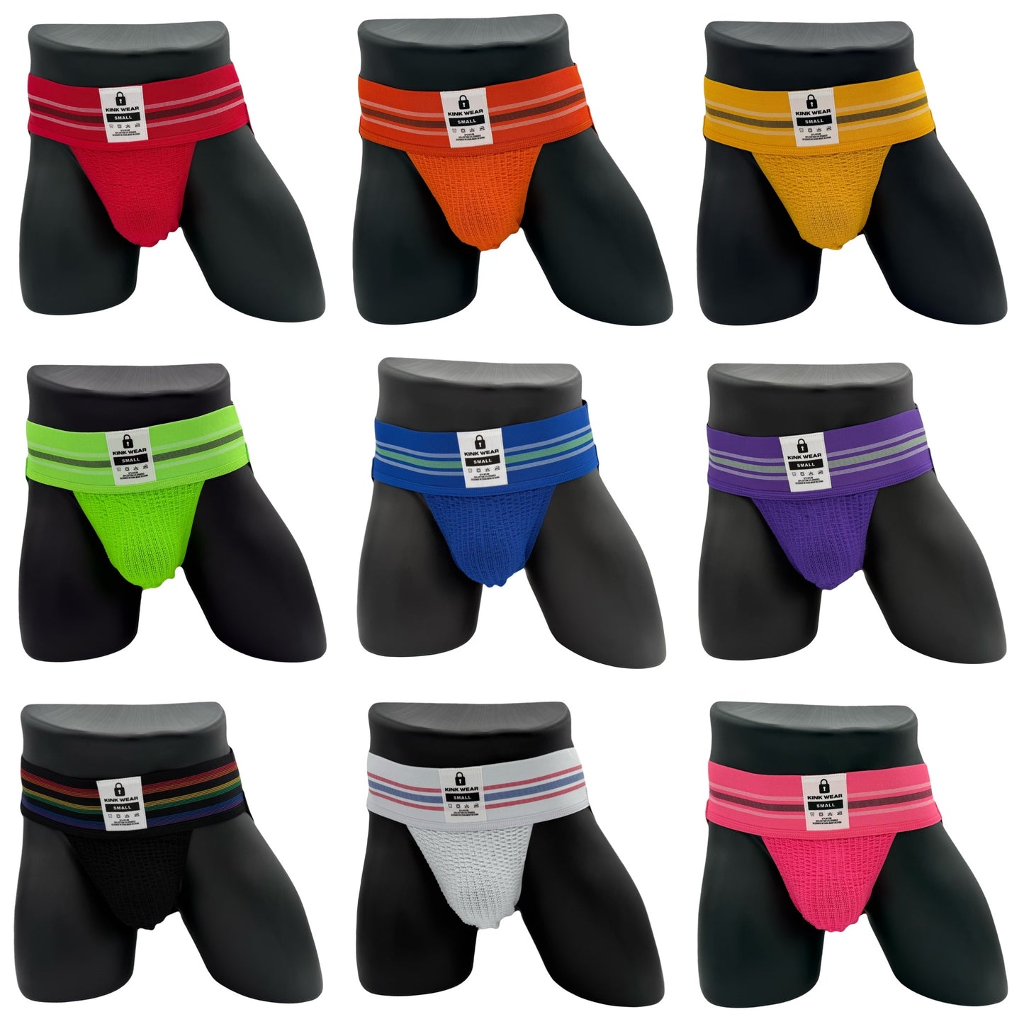 KINK WEAR Suspensorio de castidad bloqueado