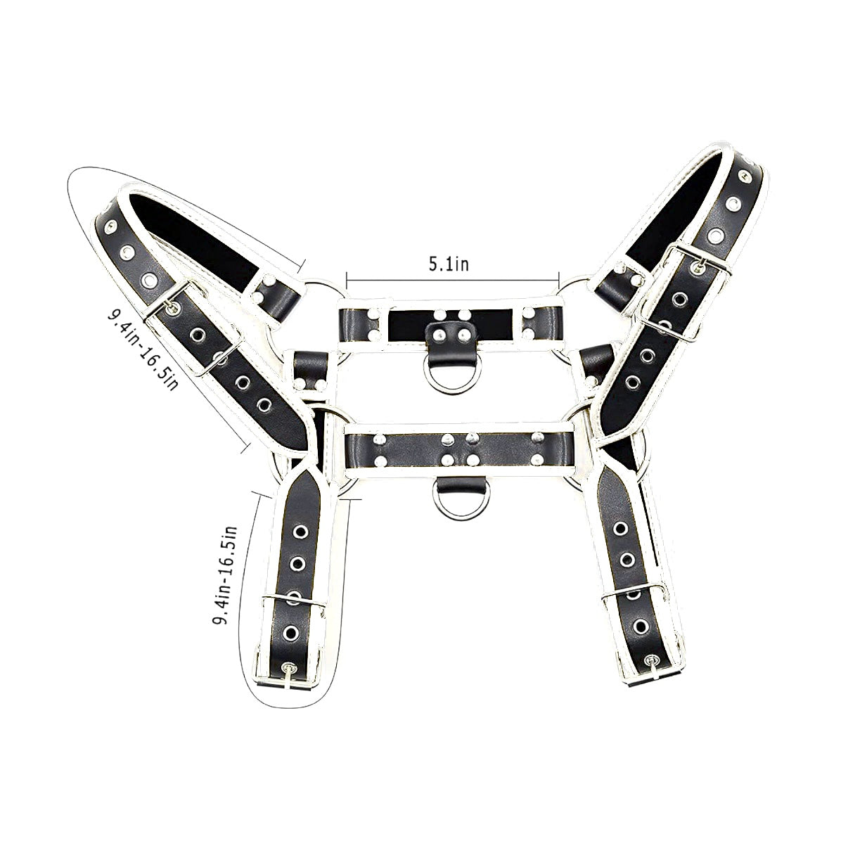 ARNÉS BULLDOG (PIEL VEGANA)