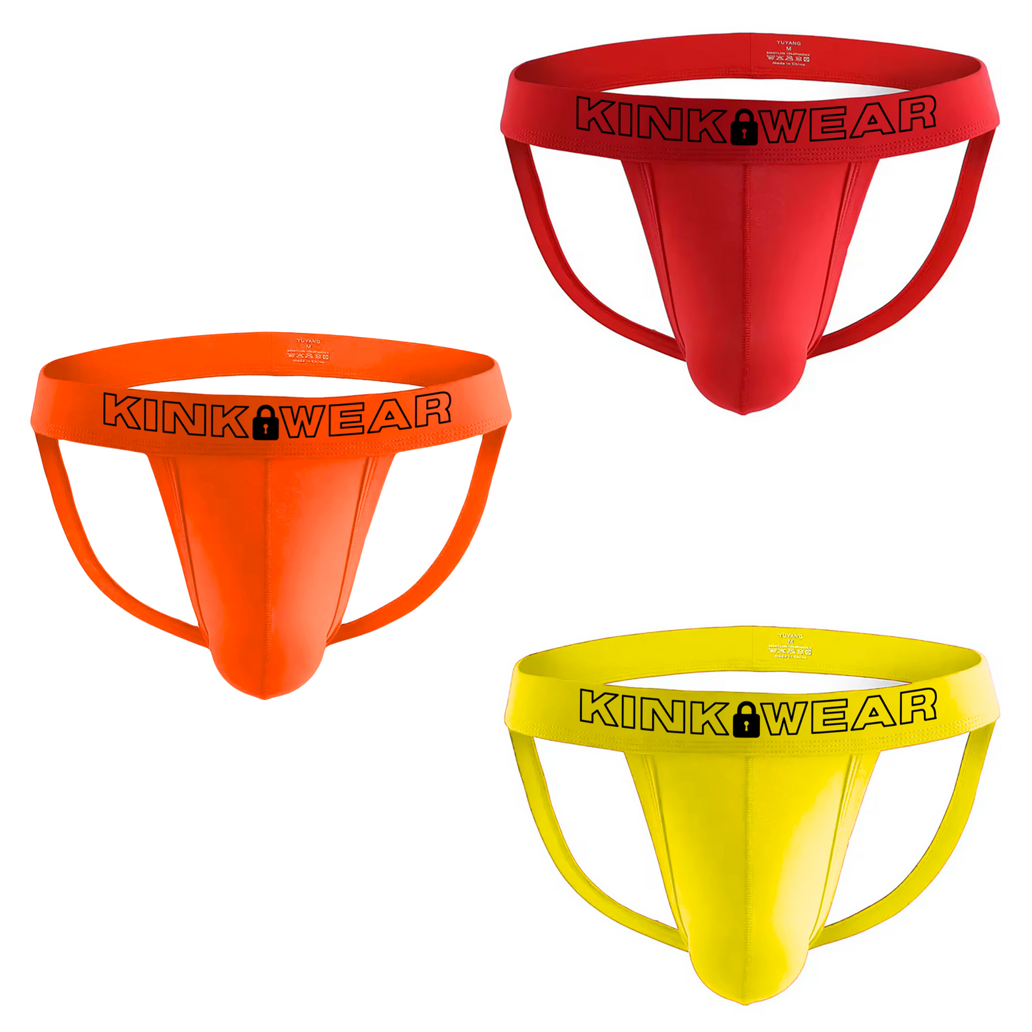 KINK WEAR Suspensorio de castidad bloqueado