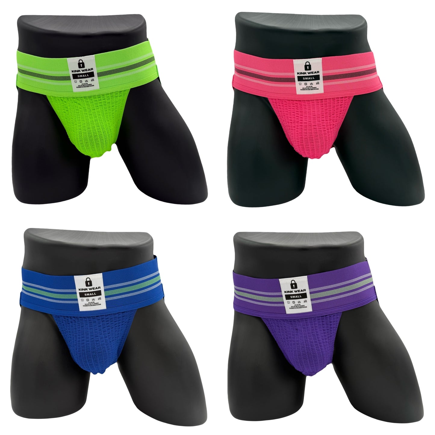 KINK WEAR Suspensorio de castidad bloqueado