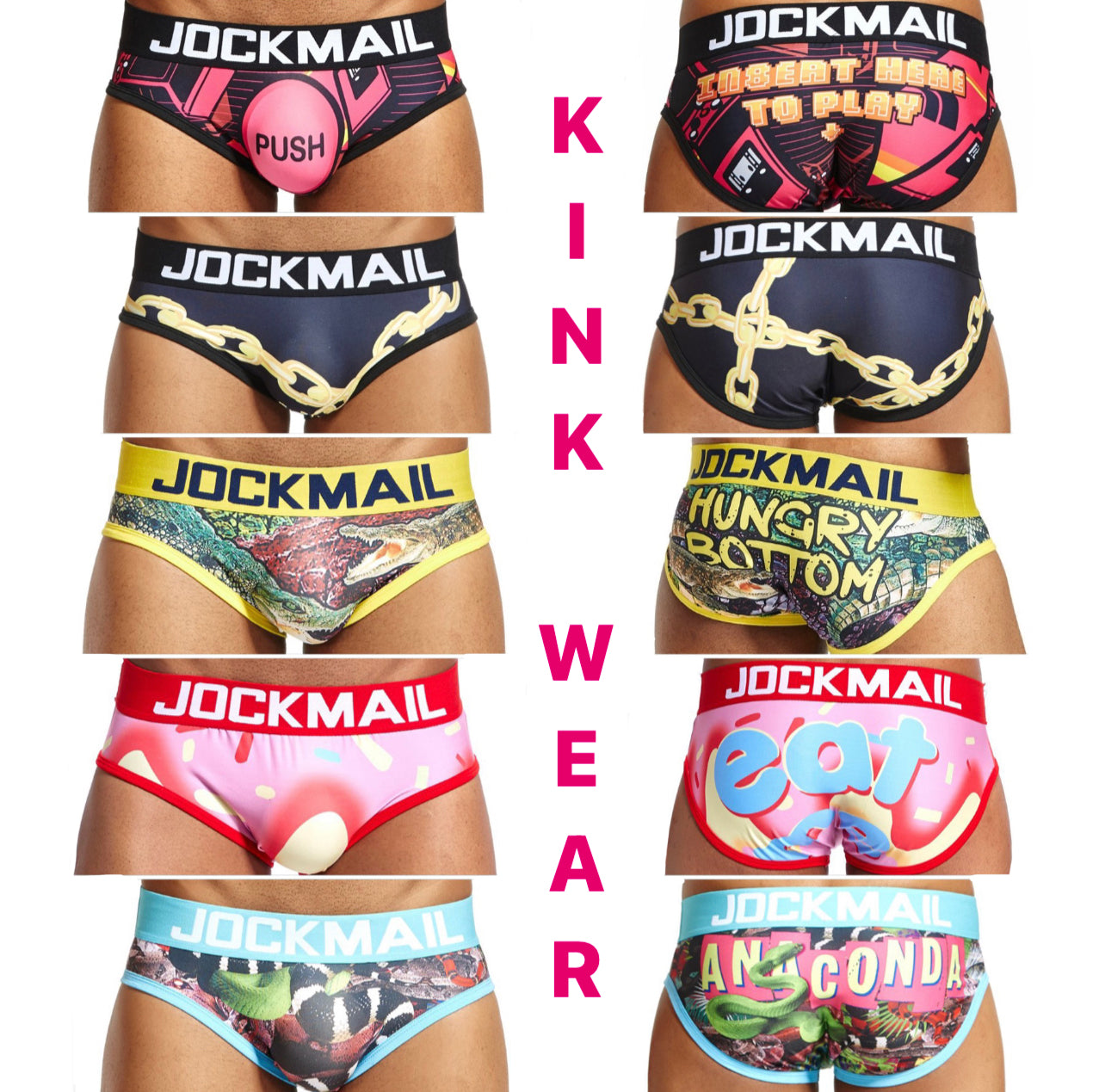 JOCKMAIL Graphic Briefs