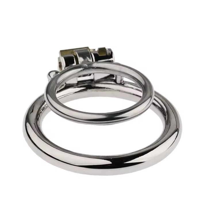 Shaft Ring Stainless Steel Chastity Cage
