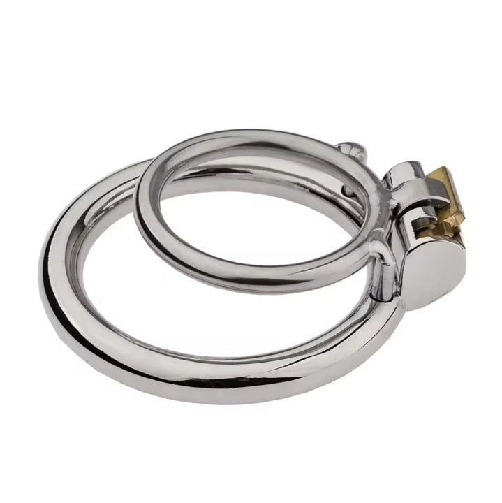 Shaft Ring Stainless Steel Chastity Cage