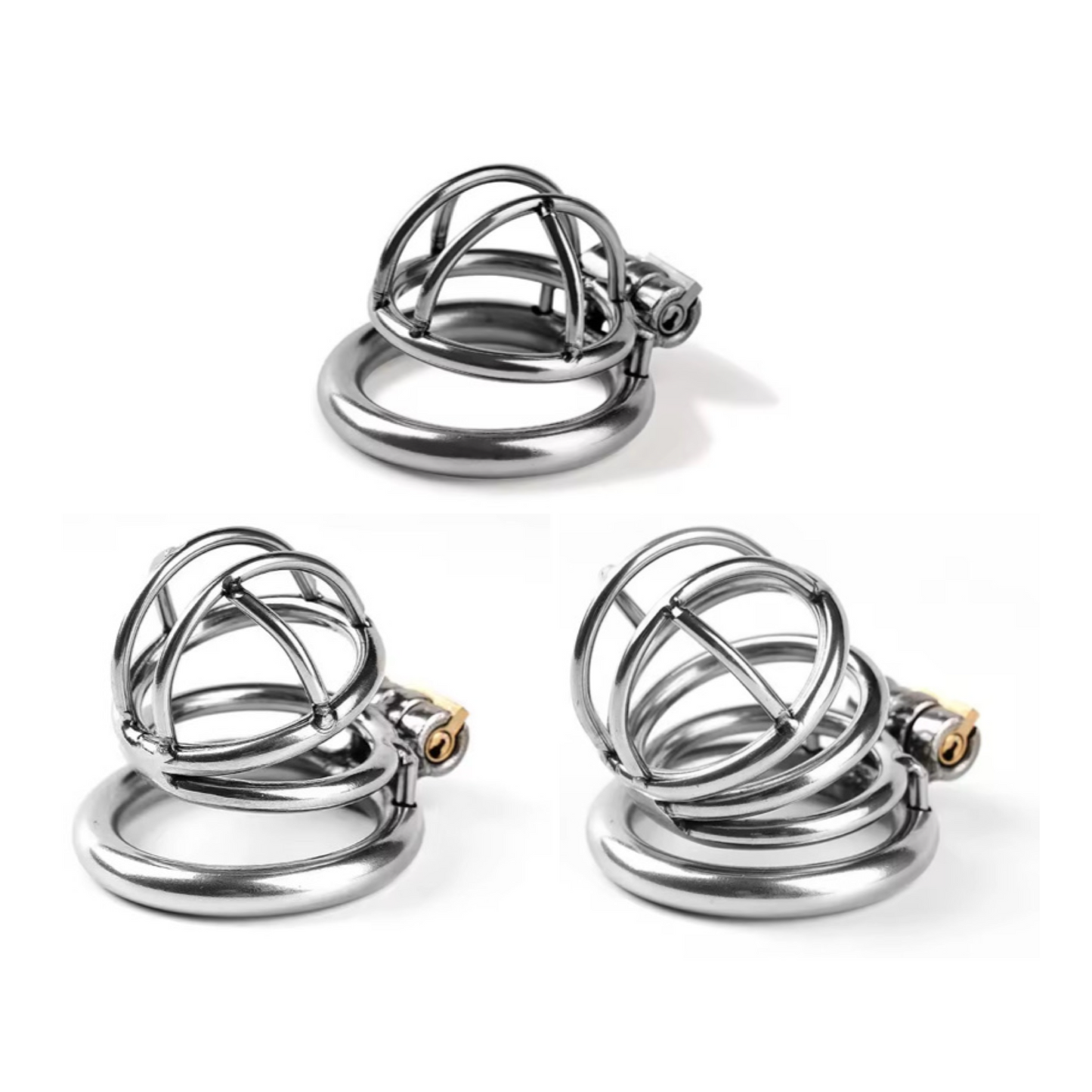 Classic Stainless Steel Chastity Cage