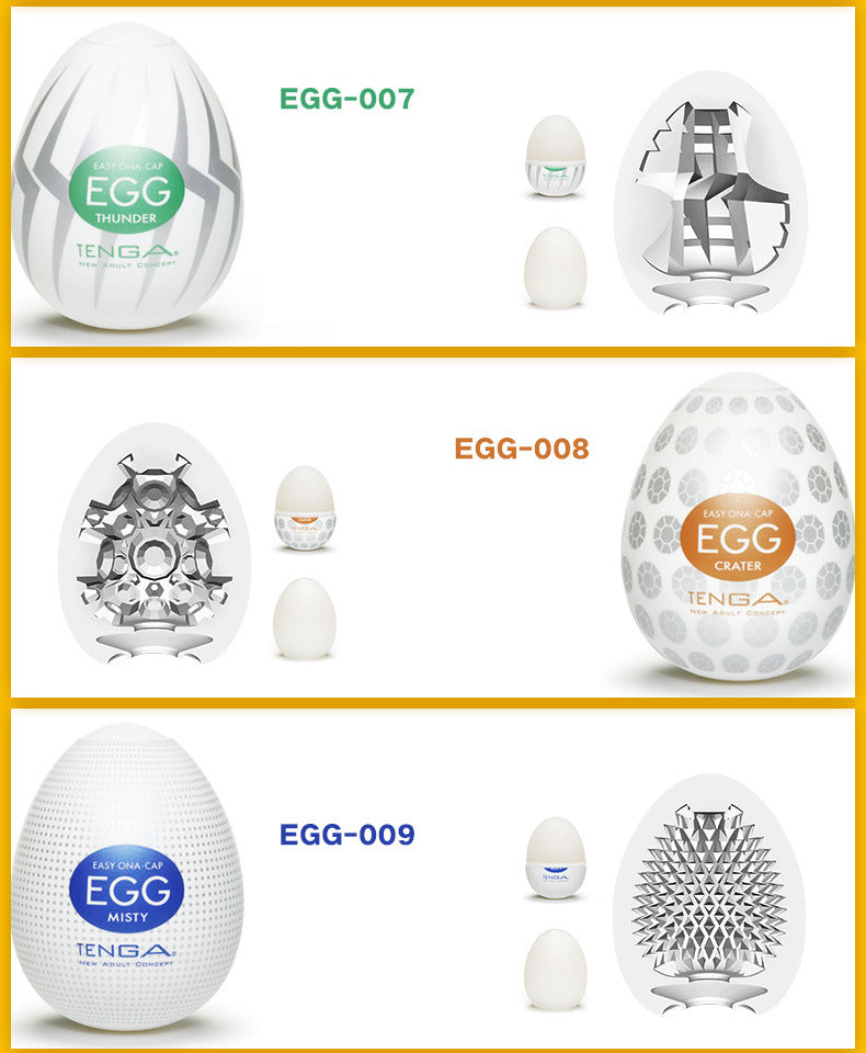 TENGA Masturbation Eggs (Easy Beat)