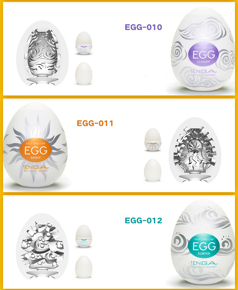 TENGA Masturbation Eggs (Easy Beat)