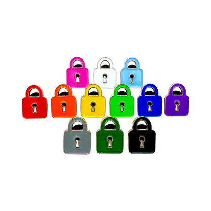 KINK WEAR Padlock Enamel Pins