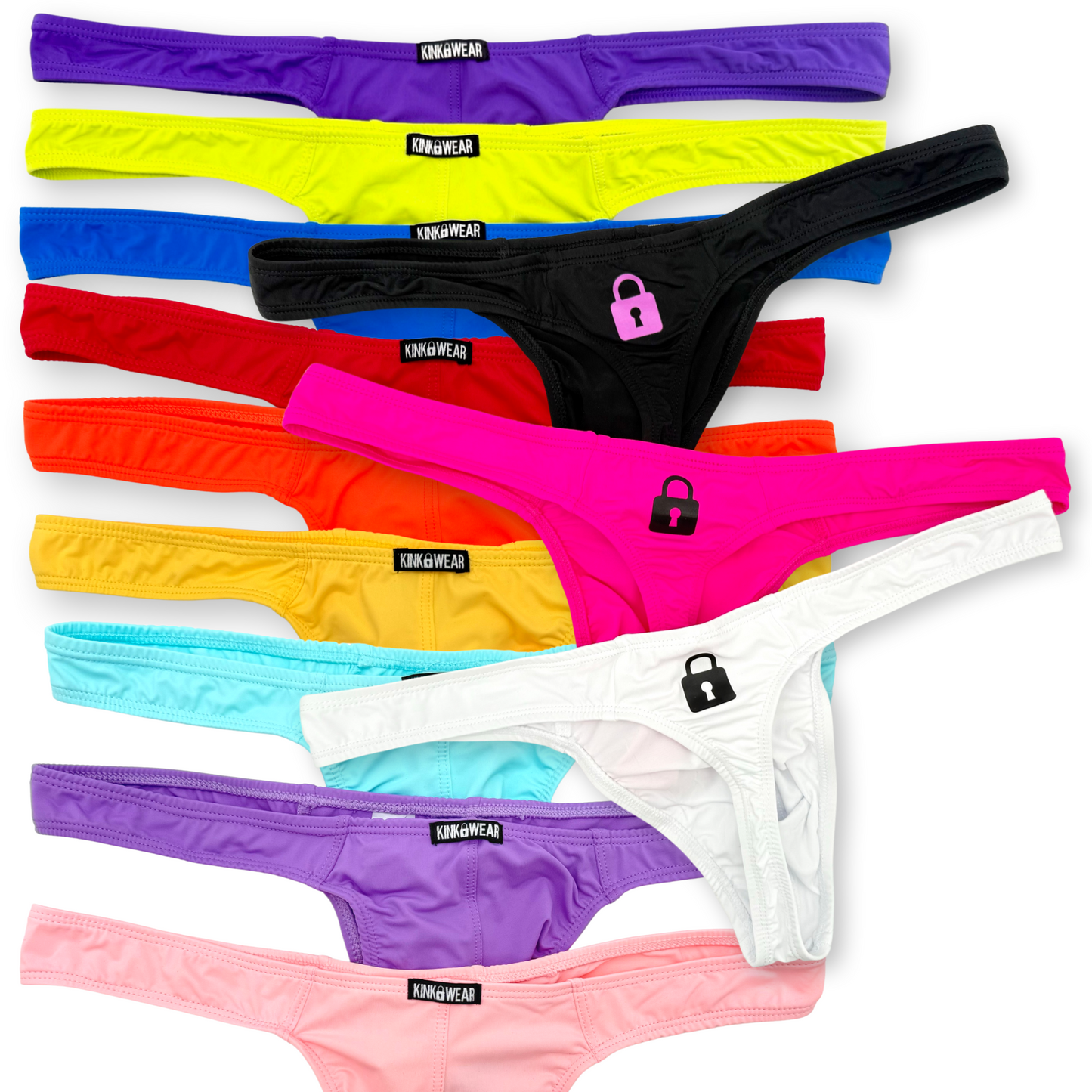 KINK WEAR Suspensorio de castidad bloqueado