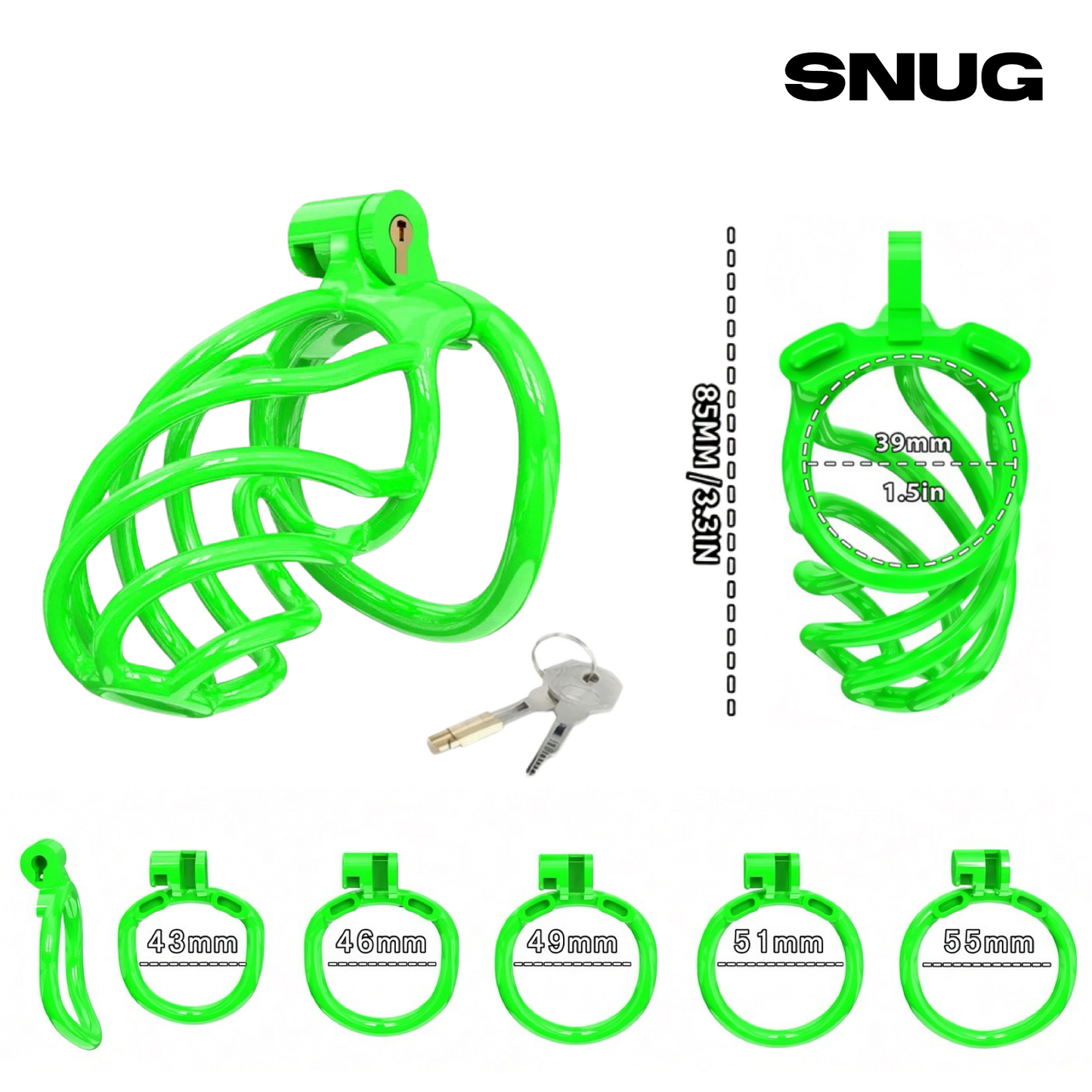 Twist Chastity Cage