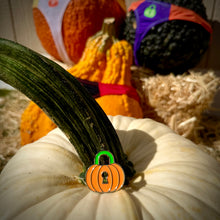 Locktober Pumpkin Enamel Pin