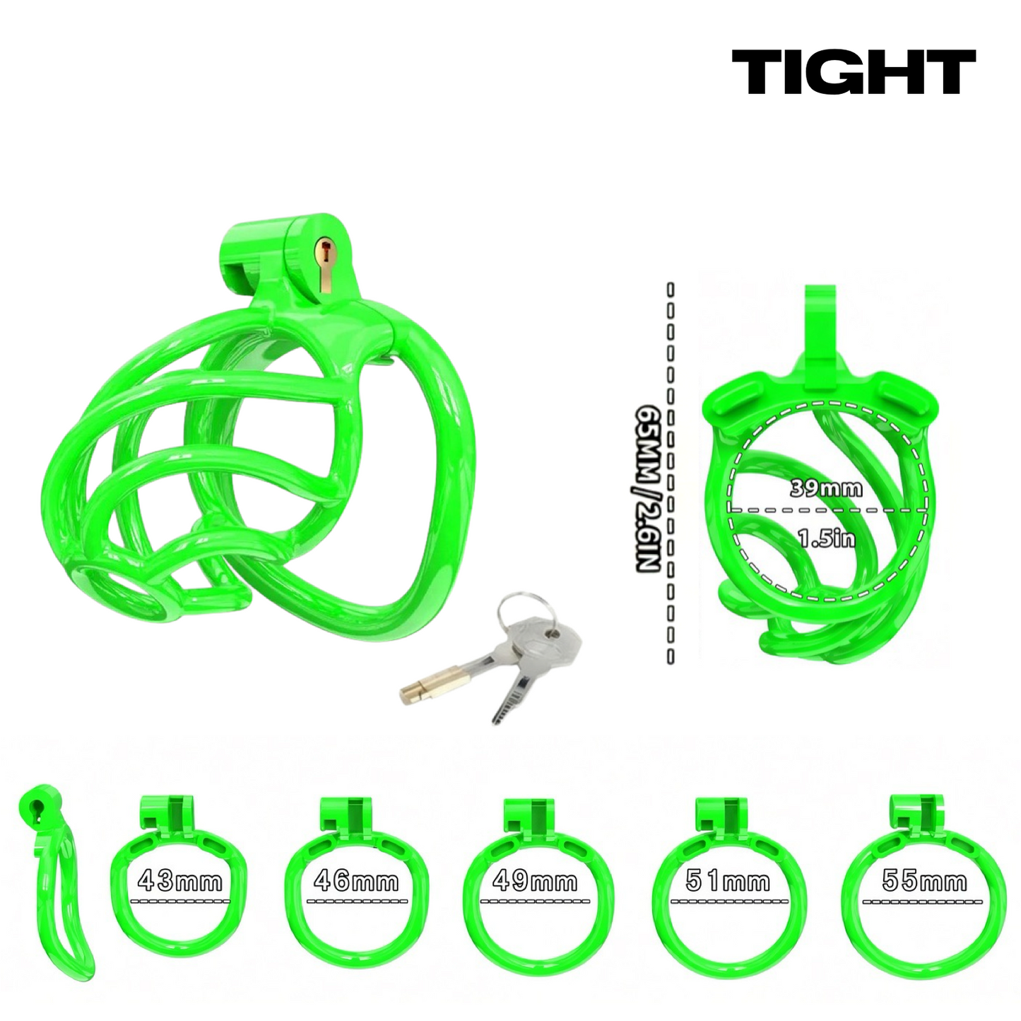 Twist Chastity Cage