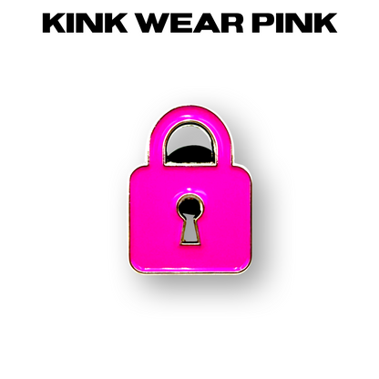 KINK WEAR Padlock Enamel Pins