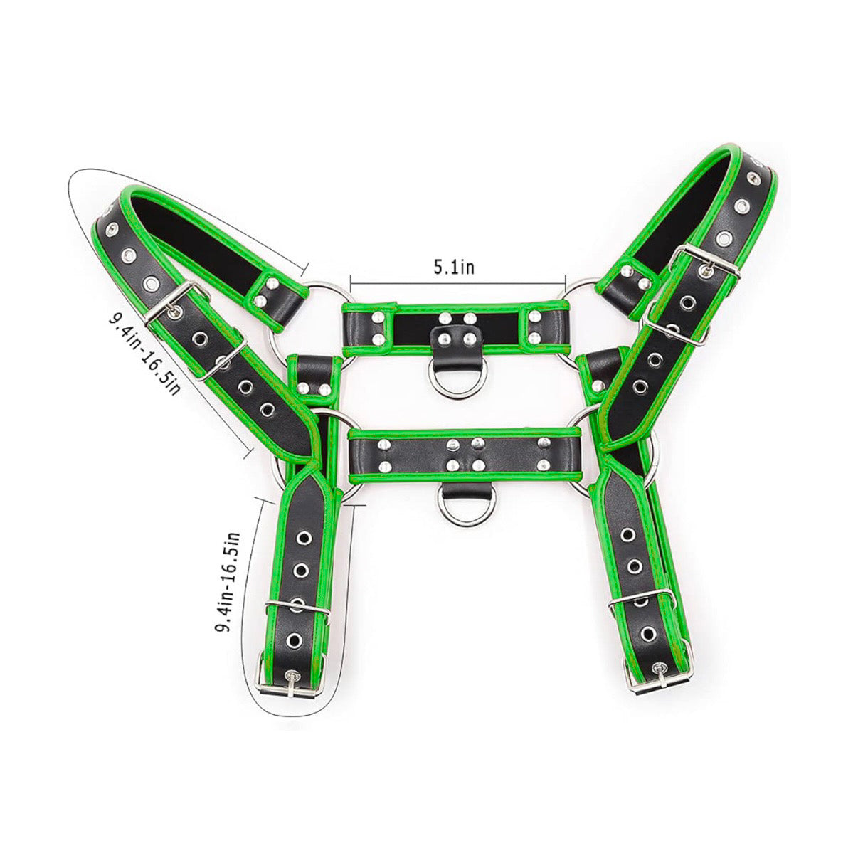 ARNÉS BULLDOG (PIEL VEGANA) 