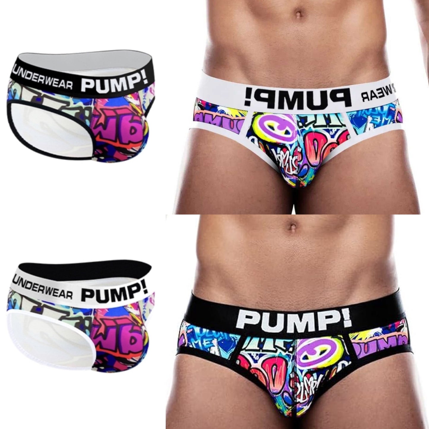 PUMP! Graffiti Briefs