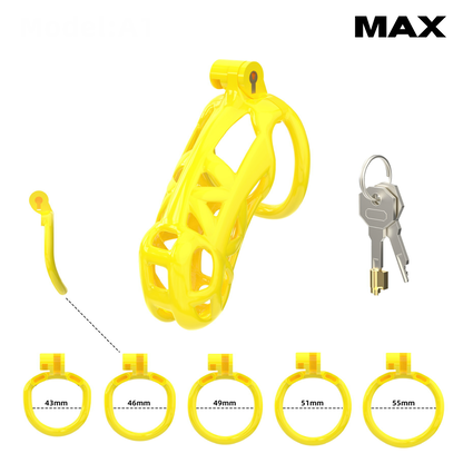 Chastity Cage WS Yellow