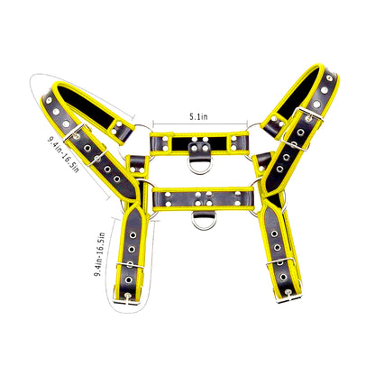 ARNÉS BULLDOG (PIEL VEGANA) 