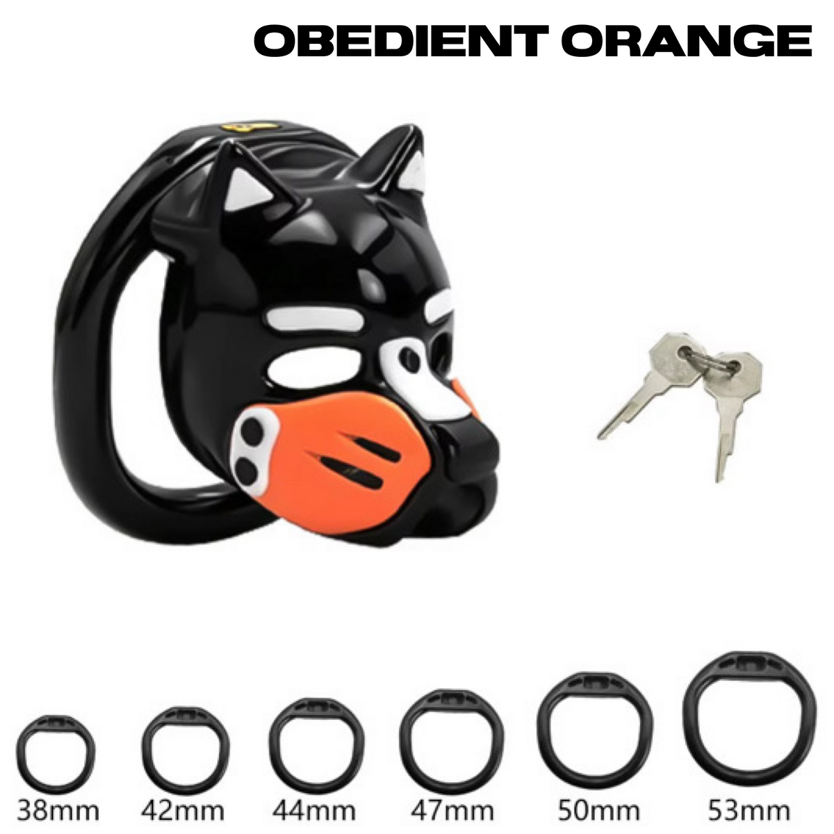 Pup Hood Chastity Cage
