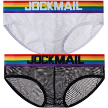 JOCKMAIL Rainbow Briefs (Mesh)