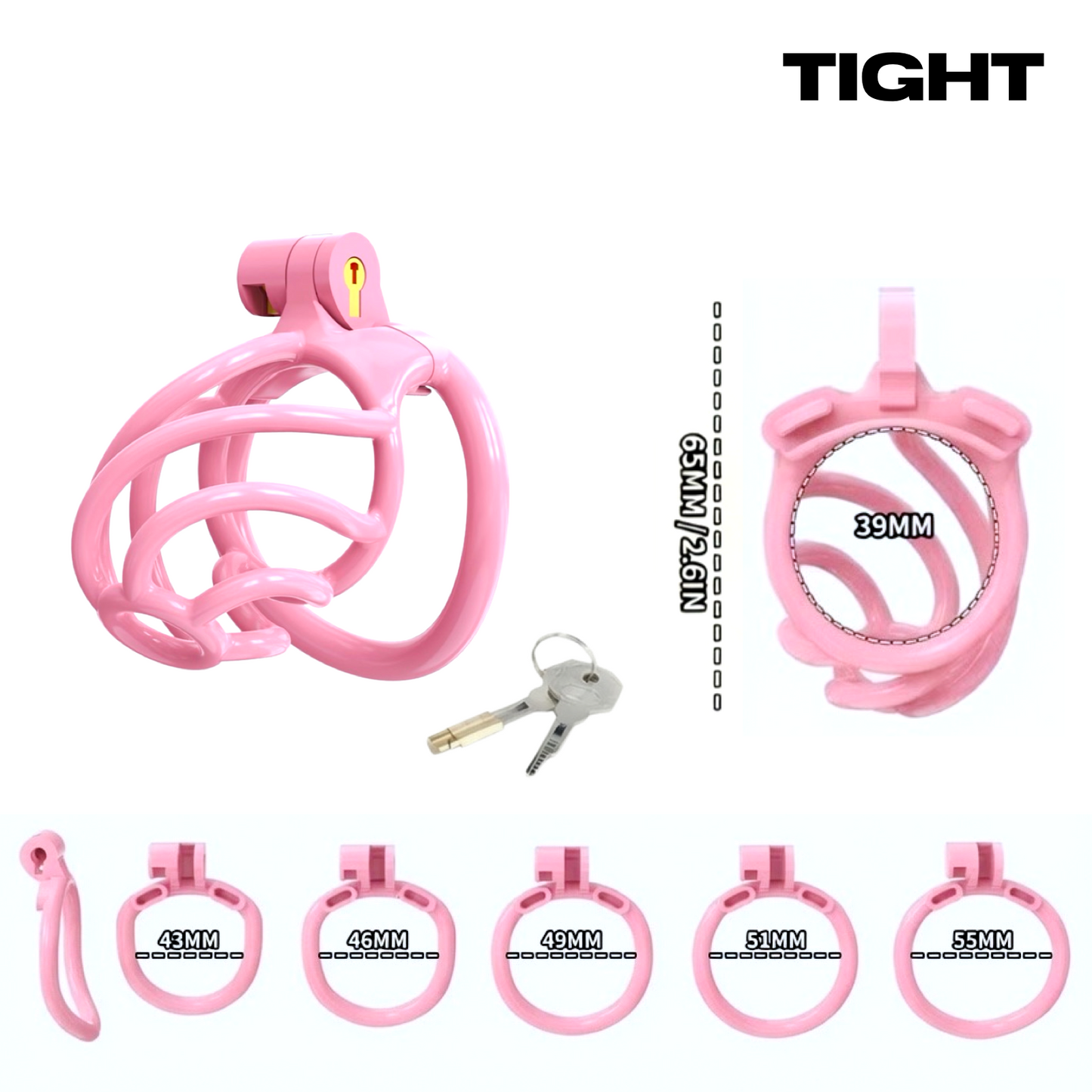Twist Chastity Cage