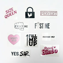Kinky Temporary Tattoos