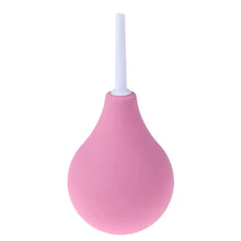 Ducha con bombilla de enema