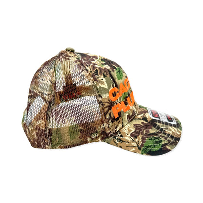 Camo Trucker Mesh Cap - Caged & Plugged