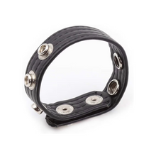 Faux Leather Adjustable Cock Ring