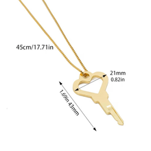Heart Chastity Key & Lock