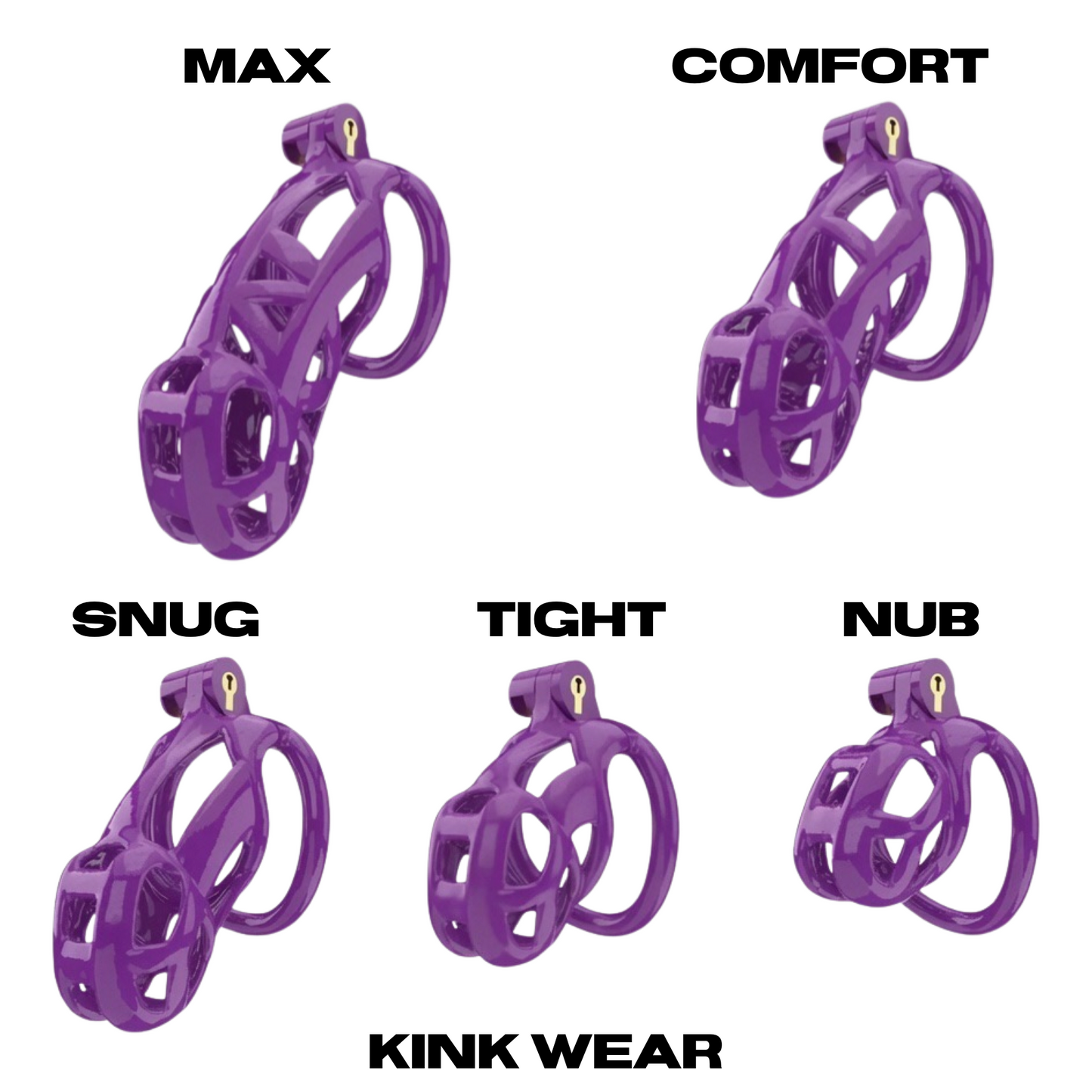 Chastity Shrinking Bundle (3 Pack)