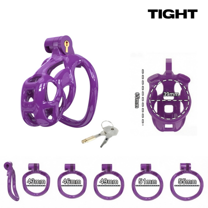 Chastity Cage Eggplant Purple