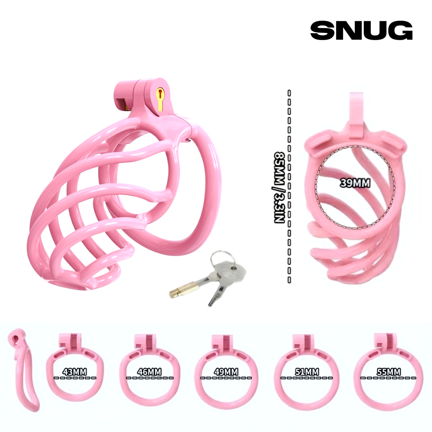 Twist Chastity Cage