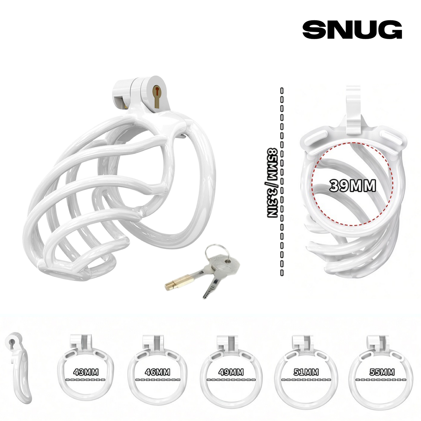 Twist Chastity Cage