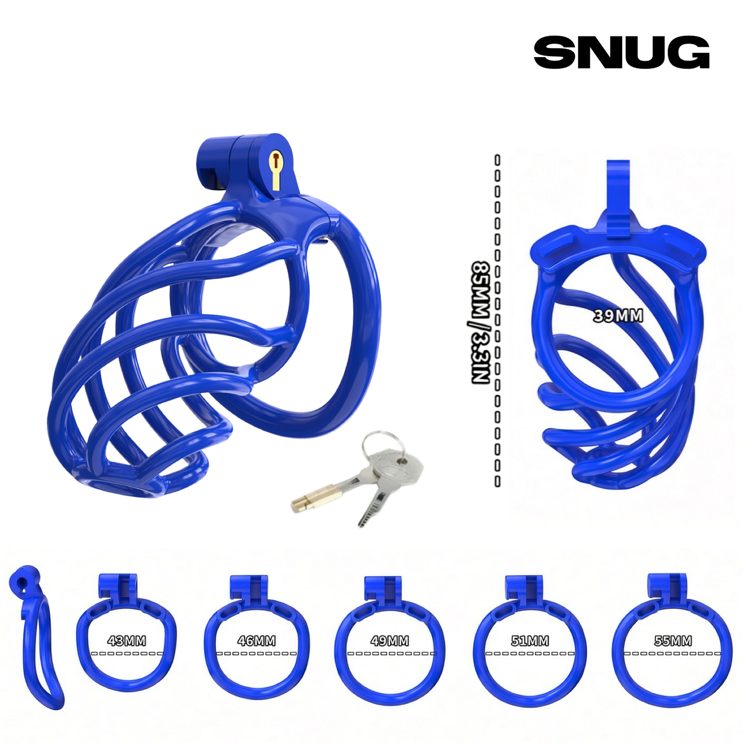 Twist Chastity Cage
