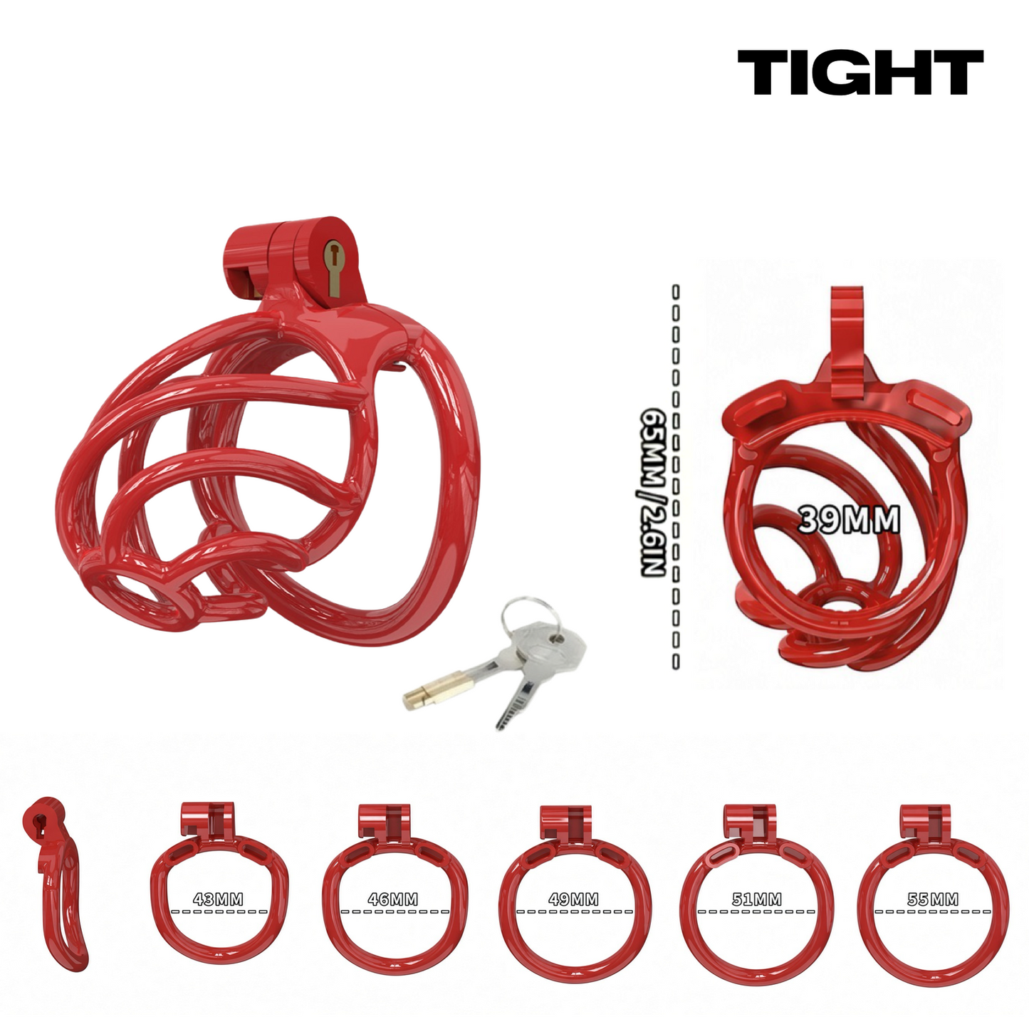 Twist Chastity Cage
