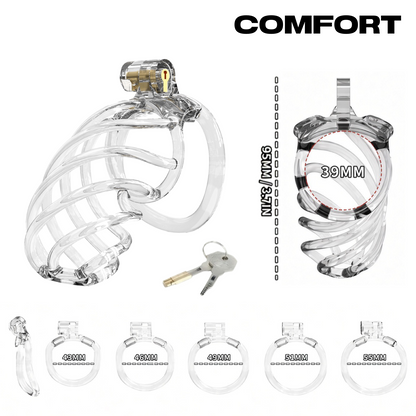 Twist Chastity Cage