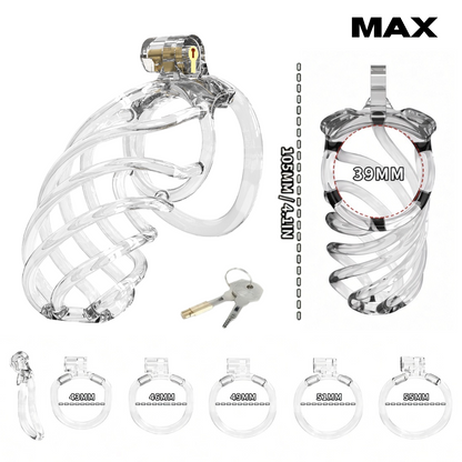 Twist Chastity Cage