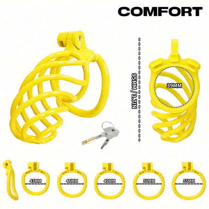 Jaula de Castidad COMFORT (Negro)