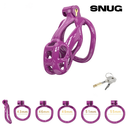 Chastity Cage Eggplant Purple