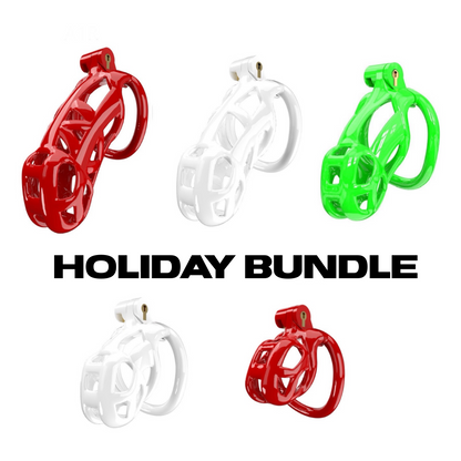 Holiday Bundle Chastity Cage (2 Cages)