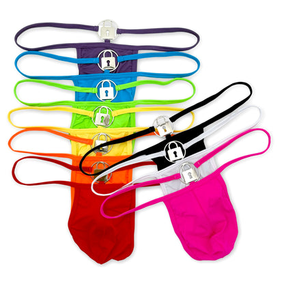 KINK WEAR Suspensorio de castidad bloqueado