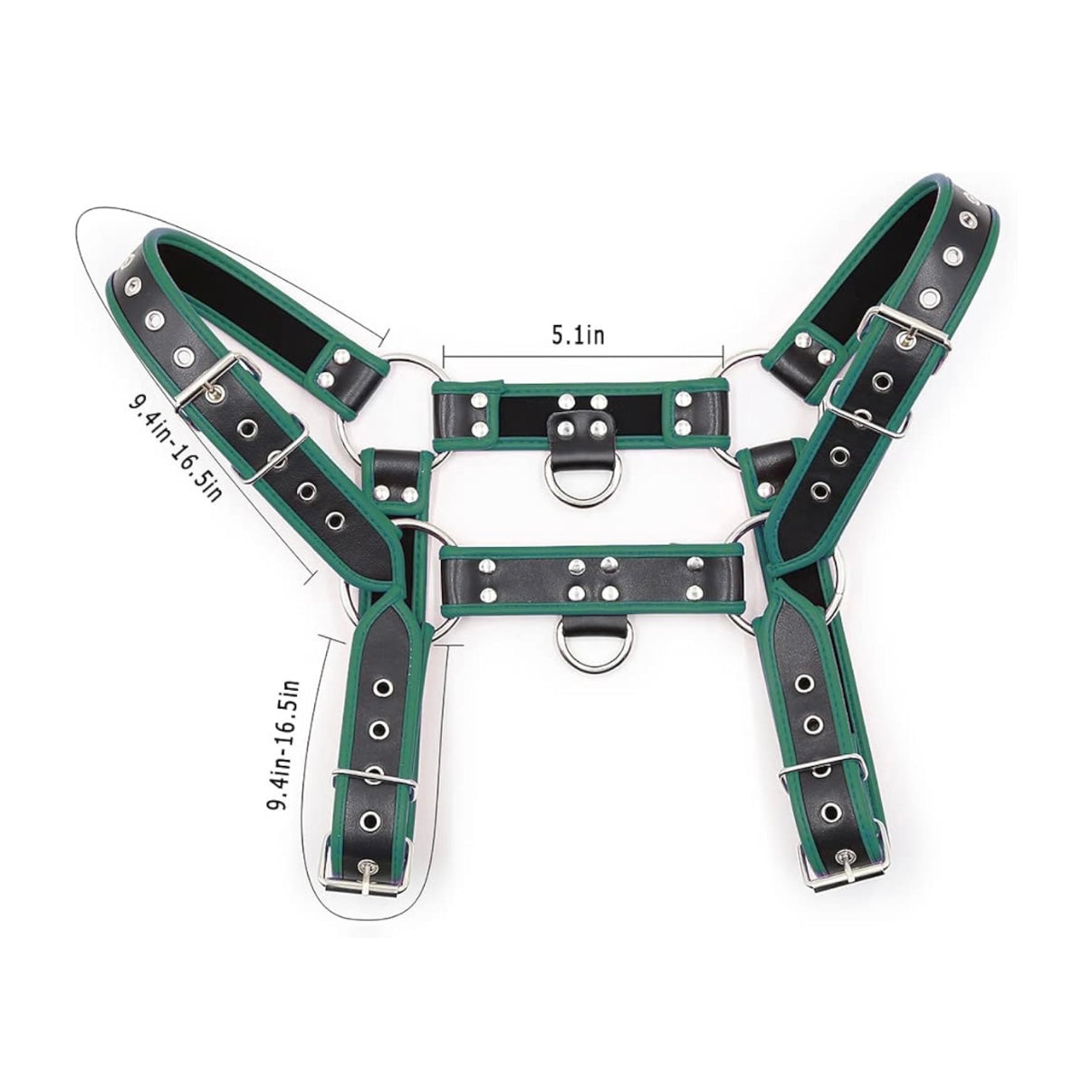 ARNÉS BULLDOG (PIEL VEGANA) 