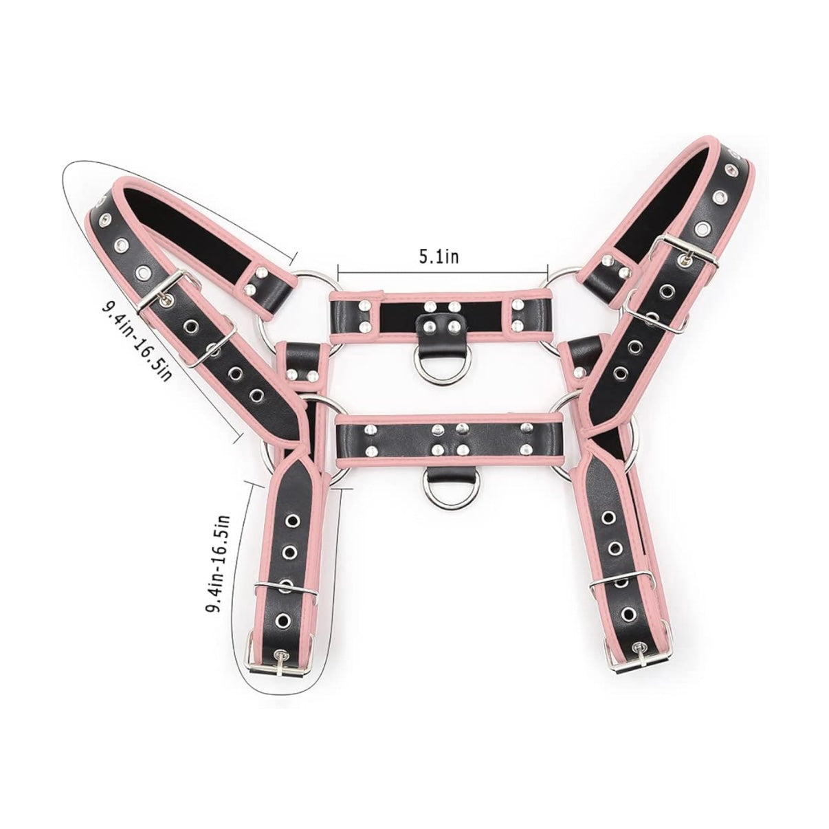 ARNÉS BULLDOG (PIEL VEGANA) 