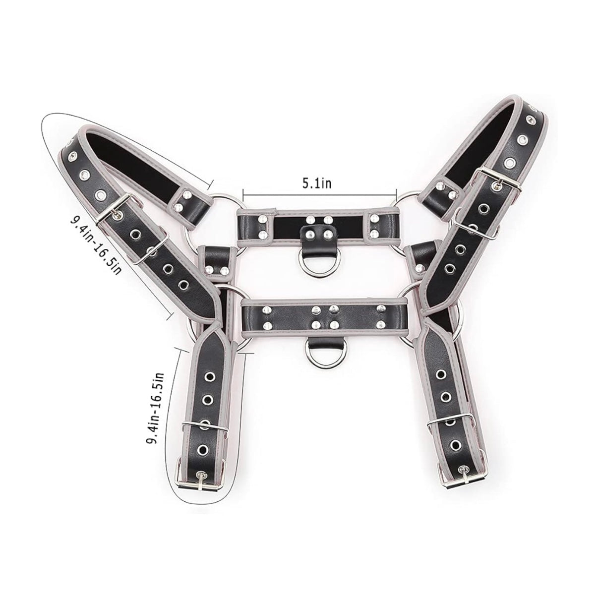 ARNÉS BULLDOG (PIEL VEGANA) 