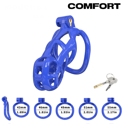 Chastity Cage Blue Balls