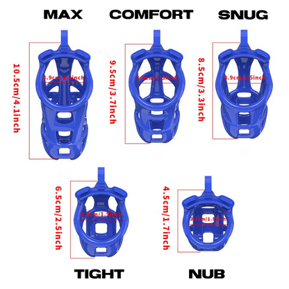 Chastity Cage Blue Balls