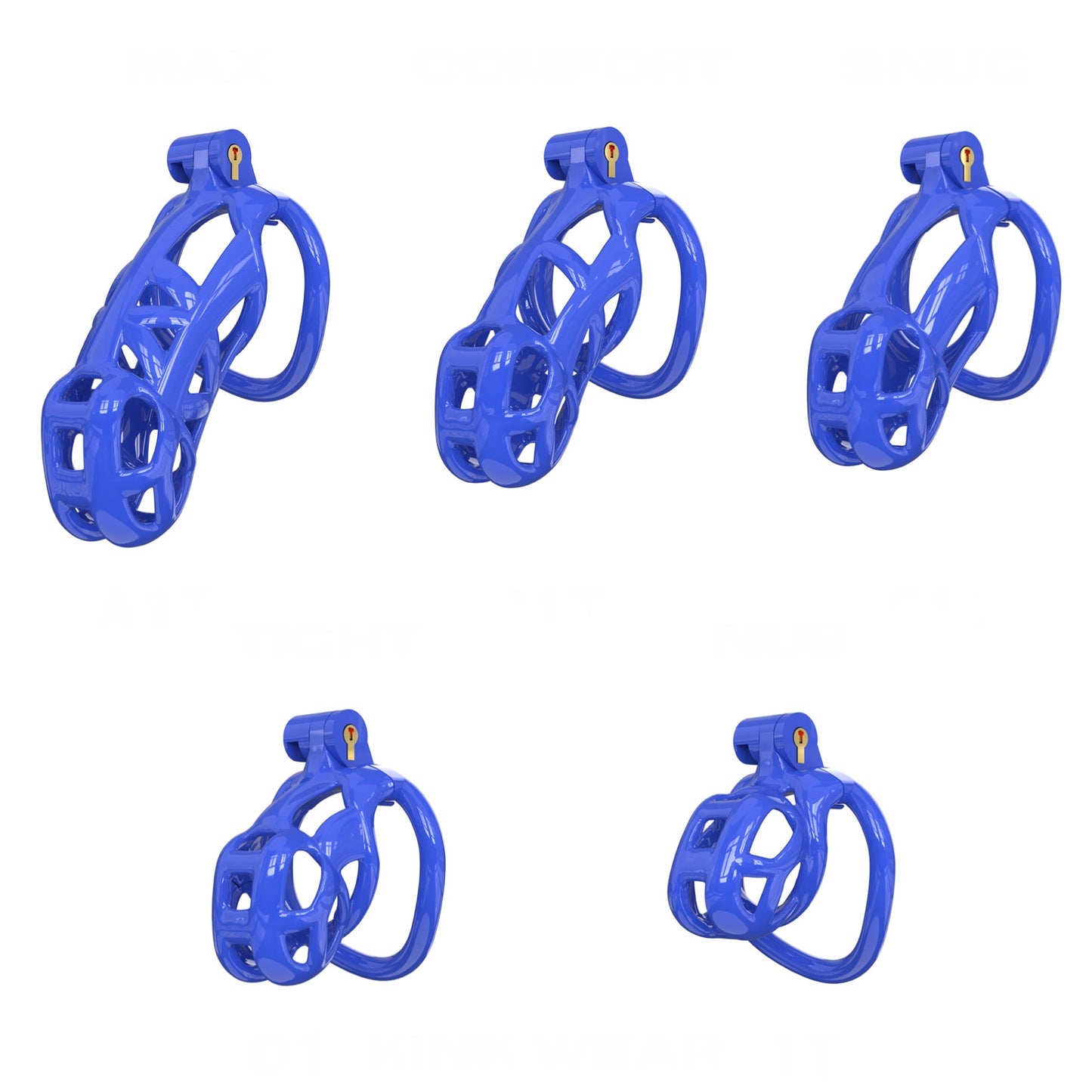 Chastity Cage Blue Balls