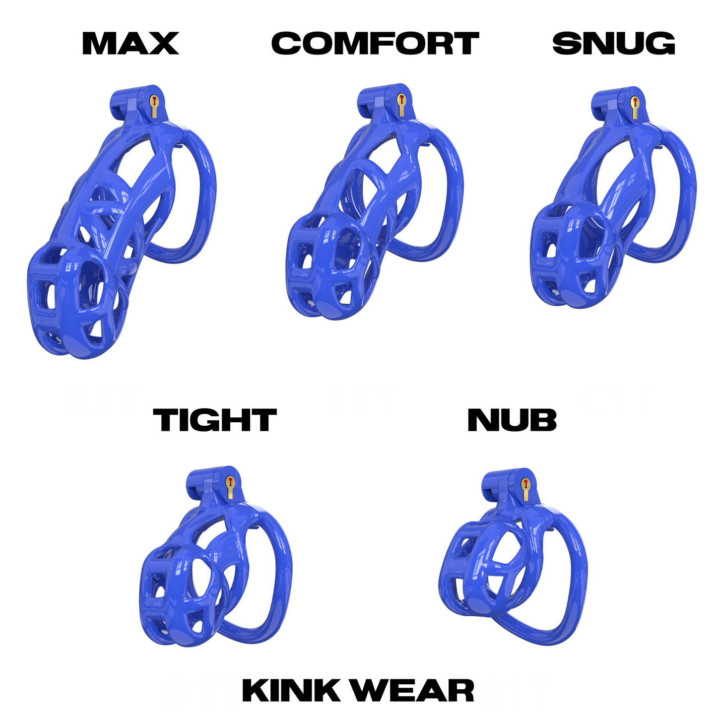 Chastity Shrinking Bundle (3 Pack)