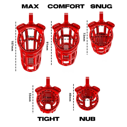 Holiday Bundle Chastity Cage Honeycomb (2 Cages)