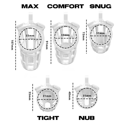 Holiday Bundle Chastity Cage Honeycomb (2 Cages)