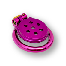 Flat Steel Chastity Cage